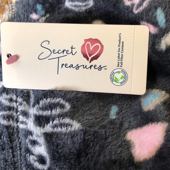 SECRET TREASURES Womens Plush Soft Fleece Sleep Joggers Size 2X 18W-20W New - Picture 4 of 6